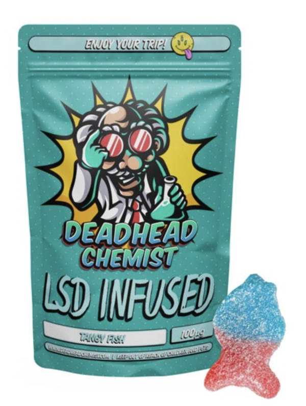 Tangy Fish Gummy Deadhead Chemist LSD Edibles